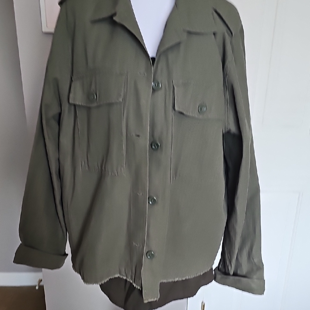 Womens's Olive Green Jacket